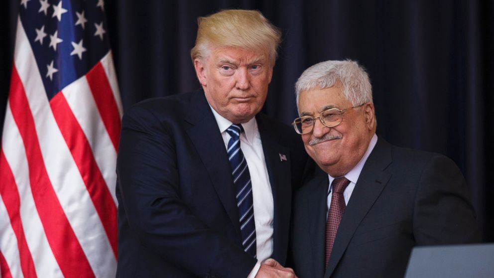 Image result for trump abbas