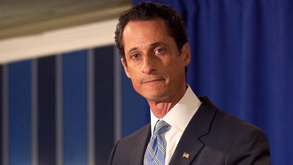Anthony Weiner speaks at a press conference at the Sheraton Hotel in this June 6, 2011 file photo in New York.