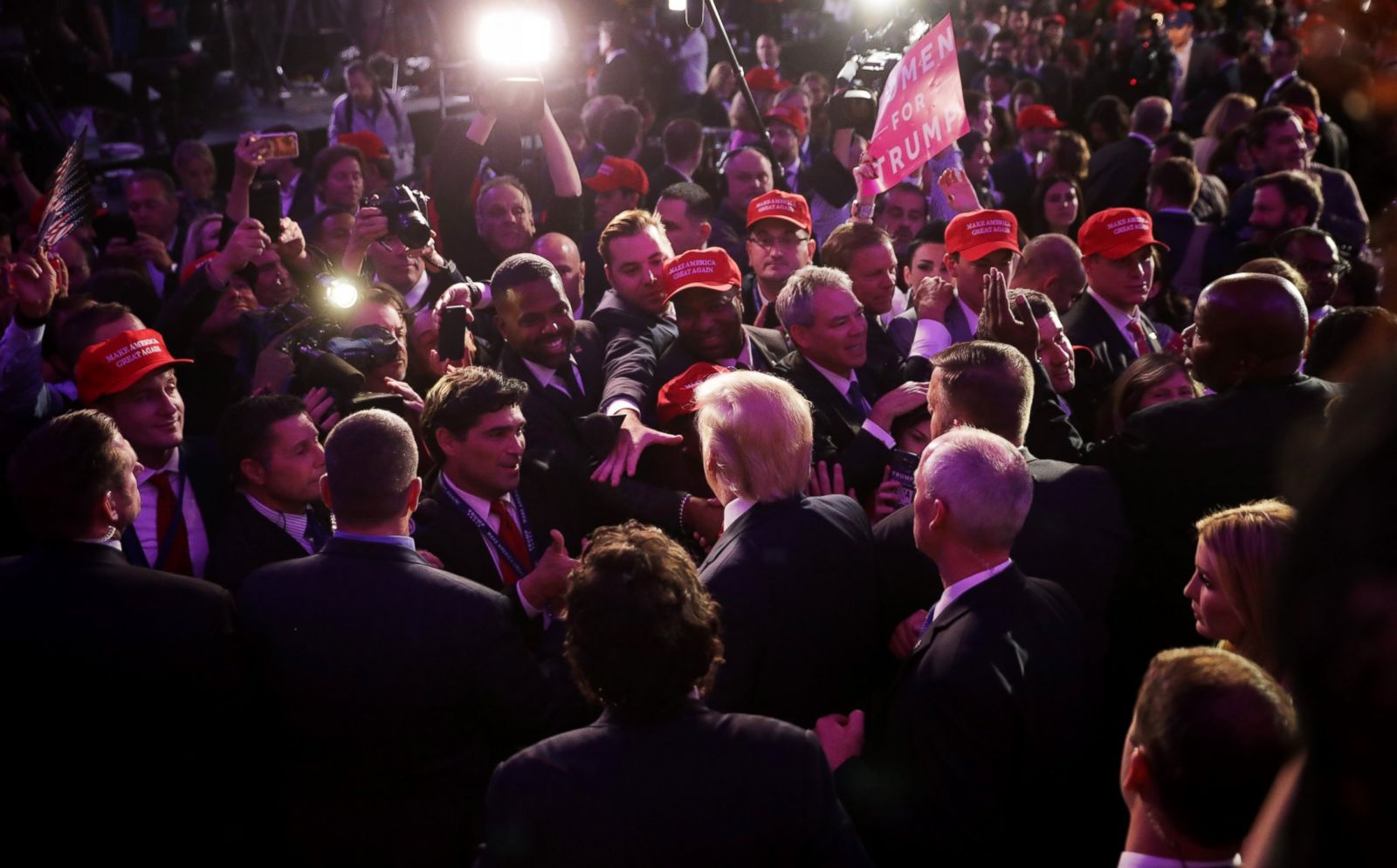 Best Photos From Election Night 2016 Photos Abc News