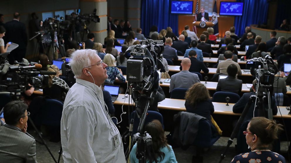 Press Conference, State Department Auditorium, 10:00AM