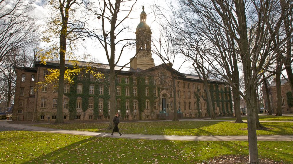 Nassau Hall at Princeton University in New Jersey is pictured in this undated stock photo.