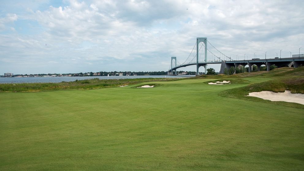 PHOTO: Trump Golf Links Ferry Point is seen here, July 6, 2015 in New York City.