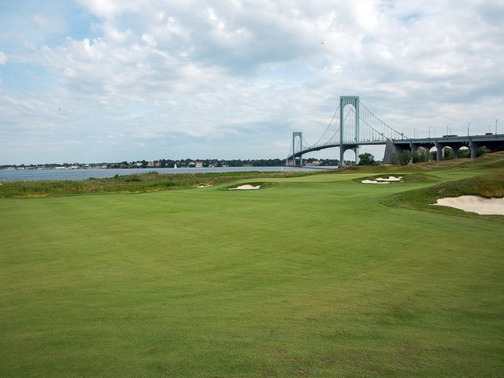 PHOTO: Trump Golf Links Ferry Point is seen here, July 6, 2015 in New York City.