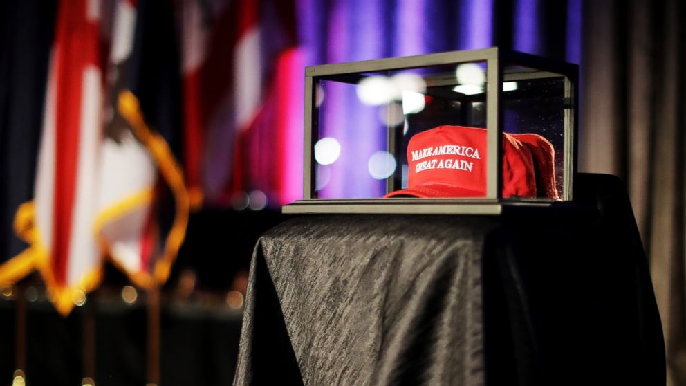 Autographed Trump Hats and Books Sold on His Website Were Signed 