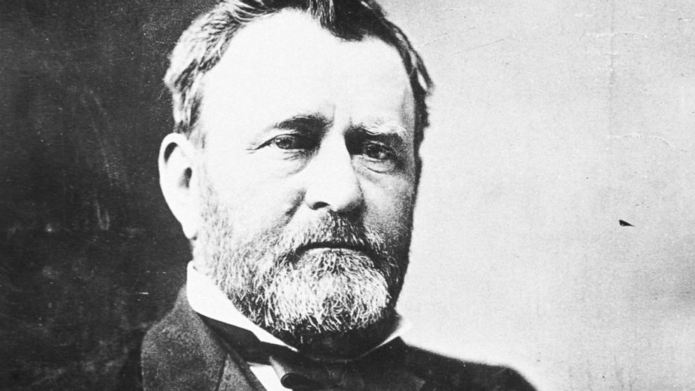Ulysses S. Grant is seen here.