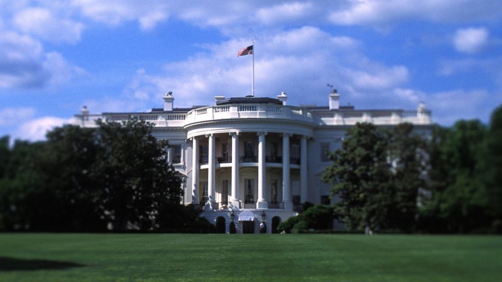 The south facade of The White House is seen in this undated file photo. 