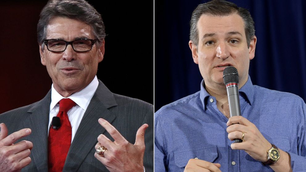 Rick Perry Endorses Ted Cruz For President Abc News