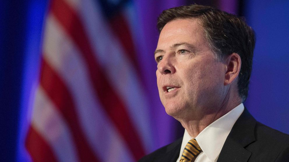 Federal Bureau of Investigation (FBI) Director James Comey speaks at the 2016 Intelligence and National Security Summit in Washington on Sept. 8, 2016.