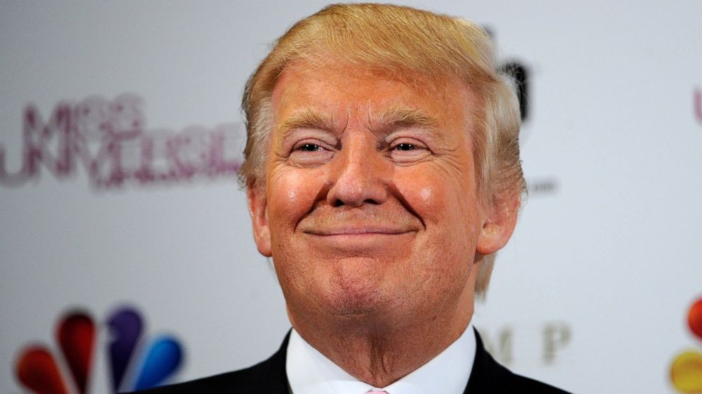Donald Trump appears at a news conference after the 2012 Miss Universe Pageant at PH Live at Planet Hollywood Resort & Casino on Dec. 19, 2012 in Las Vegas.