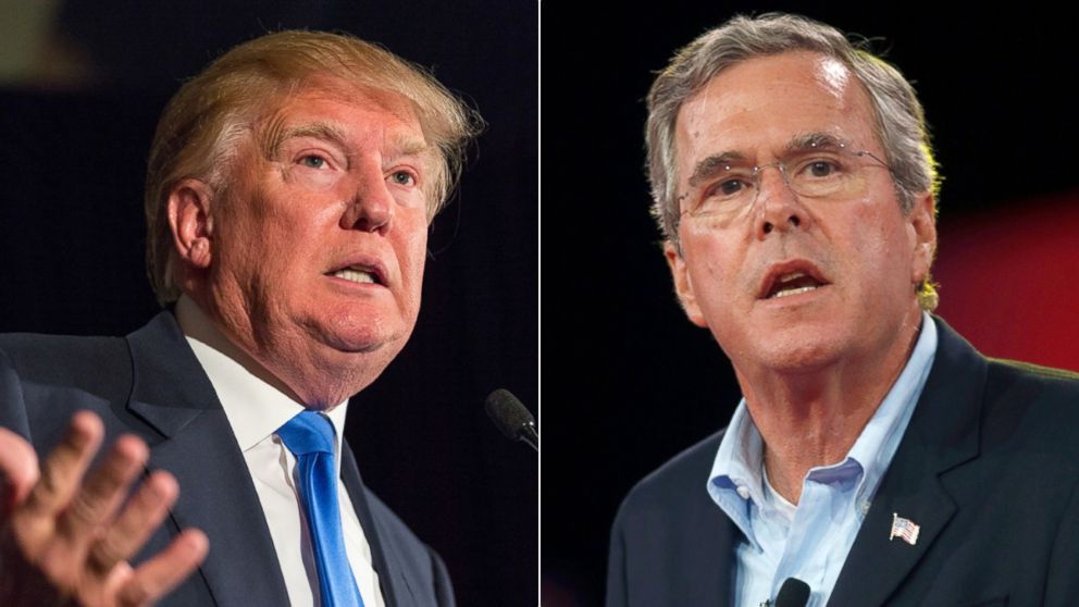 Ad Wars: Jeb Bush and Donald Trump Duke It Out - ABC News