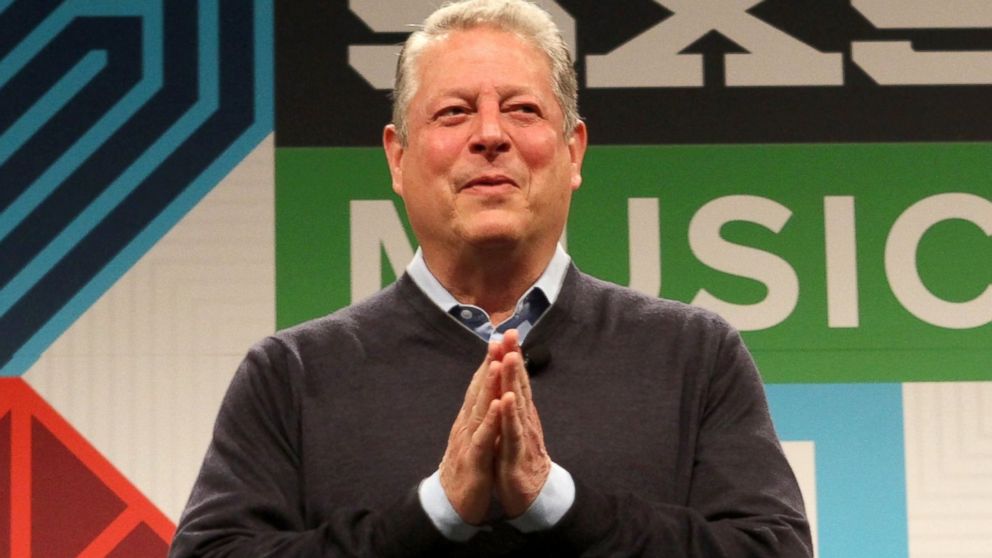 PHOTO: Al Gore speaks onstage at the Al Gore panel discussion during the 2015 SXSW Music, Film + Interactive Festival at Austin Convention Center, March 13, 2015, in Austin, Texas.