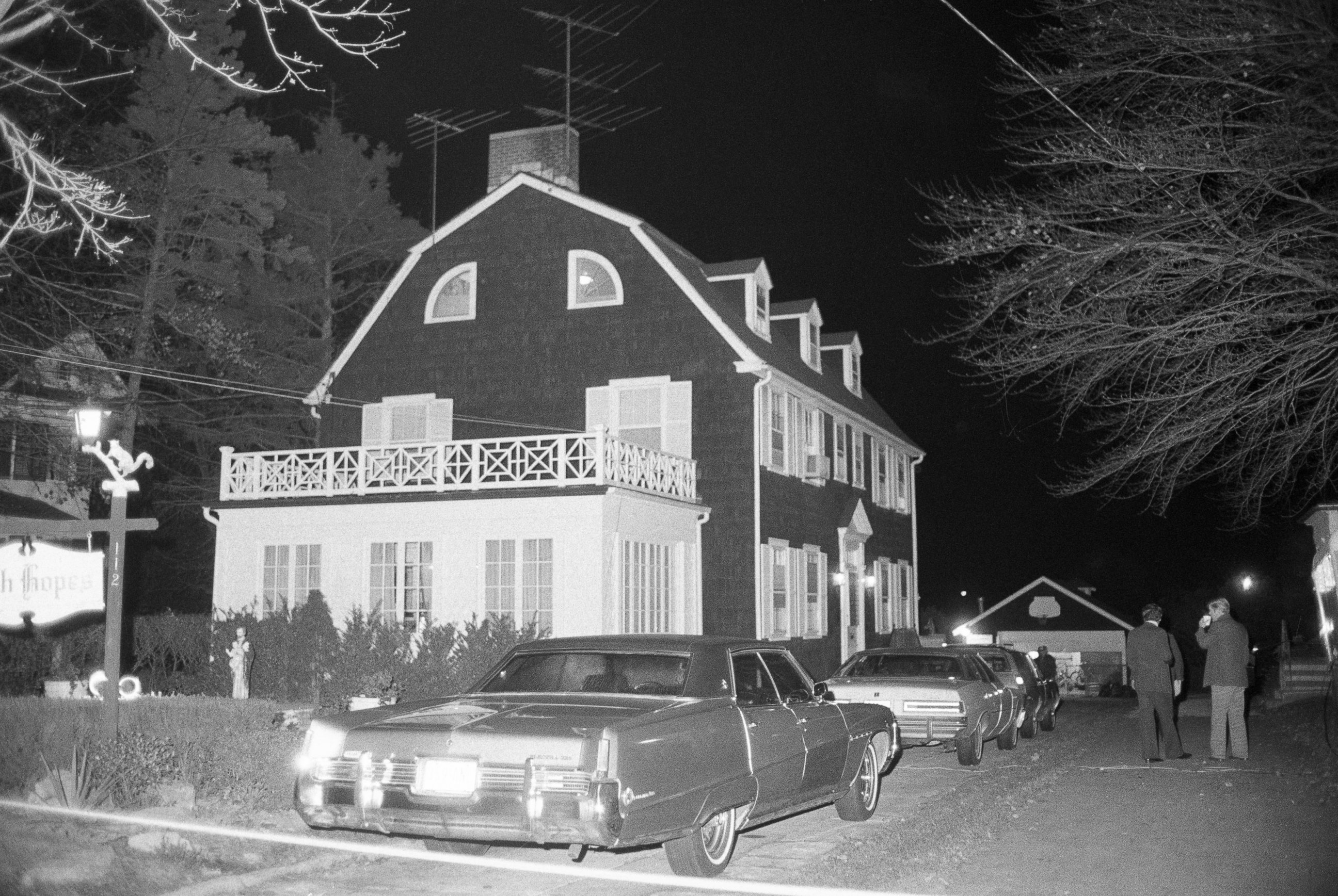 PHOTO: A view of the home of Ronald DeFeo Sr., the car salesman, his wife, two daughters and two sons were found shot to death on Nov. 11, 1974 is seen here.
