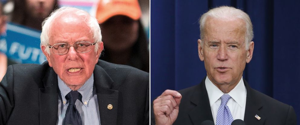 Image result for picture of biden and bernie