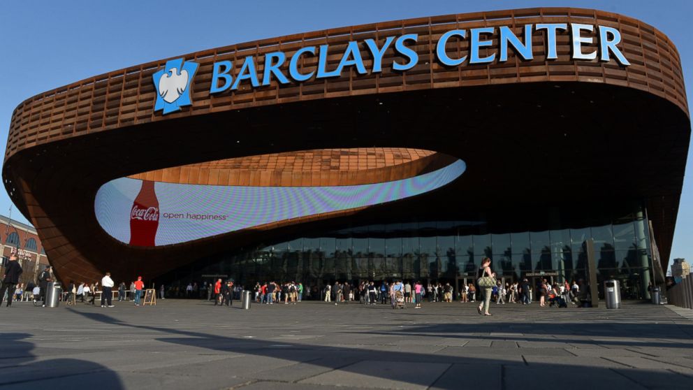 PHOTO: The Barclays Center is pictured on April 9, 2013 in Brooklyn.