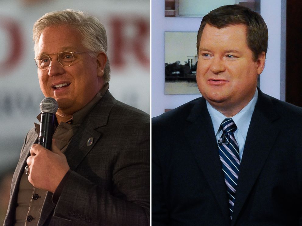 PHOTO: Glenn Beck endorses Sen. Ted Cruz during a rally in Reno, Nevada,  Feb. 22, 2016. | Erick Erickson, founder of Resurgent, appears on "Meet the Press," Feb. 28, 2016.
