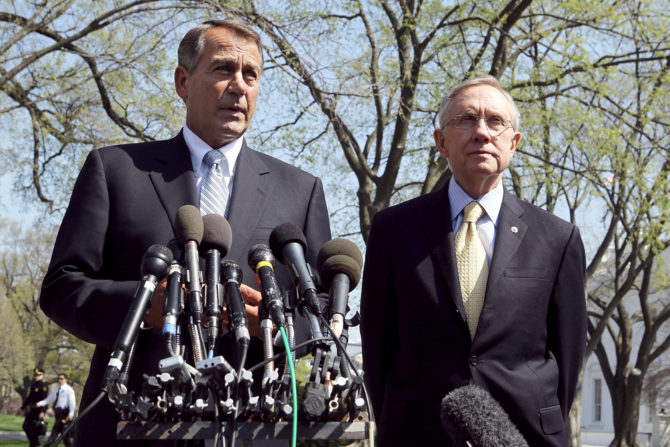 PHOTO: Speaker of the House Rep. John Boehner and Senate Majority Leader Sen. Harry Reid
