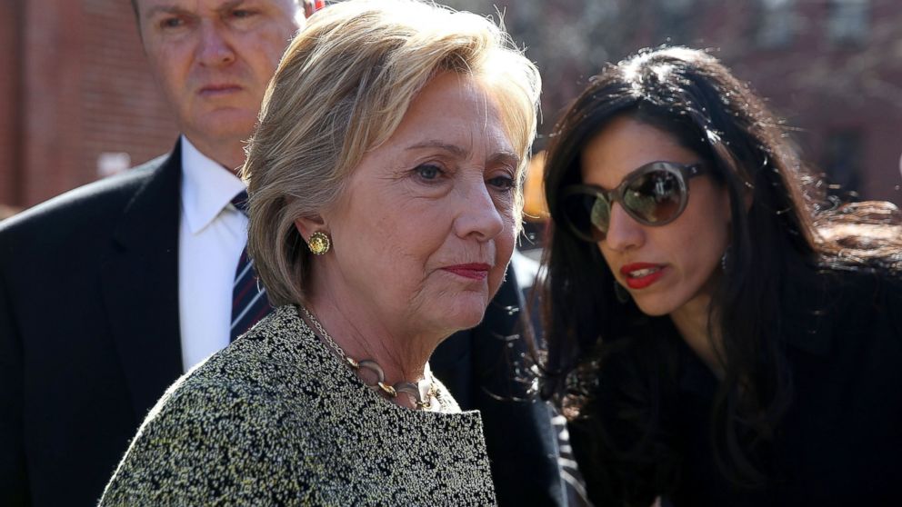 Fbi Interviews Huma Abedin And Other Hillary Clinton Aides As Part Of Email Probe Abc News 2969