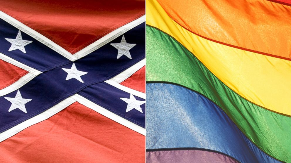 PHOTO: This week one flag – the Stars and Bars of the old Confederacy that define discrimination and even hatred for so many - effectively came down across the nation.