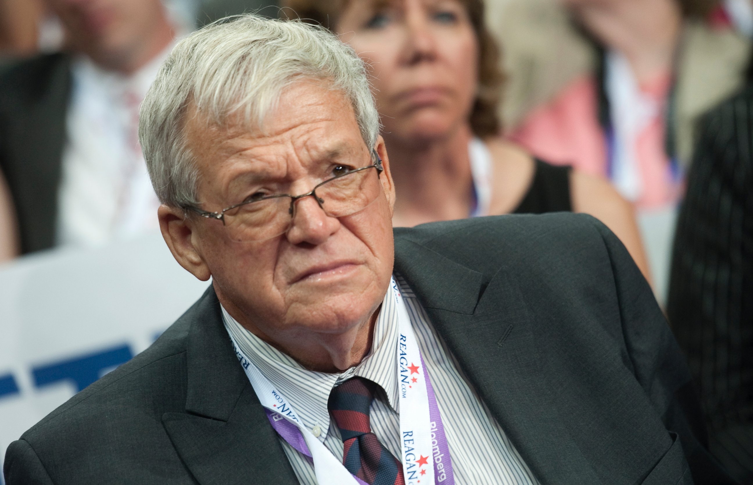 PHOTO: Former Speaker of the House Dennis Hastert, R-Ill., is in the Illinois delegation at the 2012 Republican National Convention at the Tampa Bay Times Forum. 