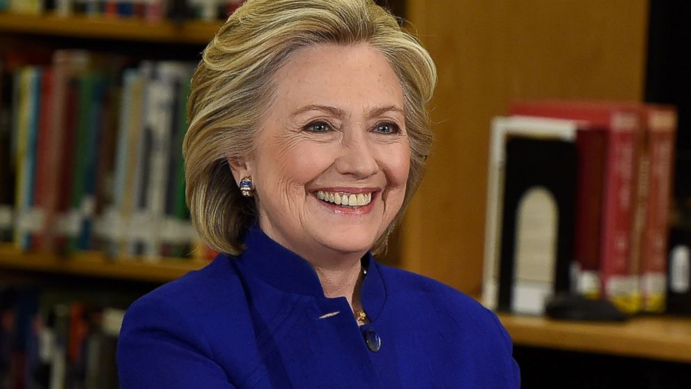 Hillary Clinton speaks at Rancho High School on May 5, 2015 in Las Vegas.