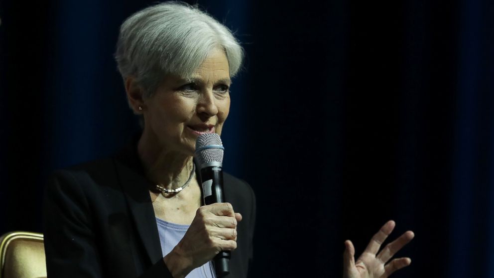 Green Party presidential nominee Jill Stein speaks during a 2016 Presidential Election Forum, hosted by Asian and Pacific Islander American Vote (APIAVote) and Asian American Journalists Association (AAJA), Aug. 12, 2016 in Las Vegas. 