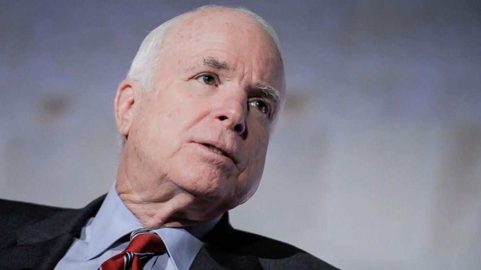John McCain speaks during The Daily Beast's 2nd Annual Hero Summit, on Oct. 10, 2013 in Washington.