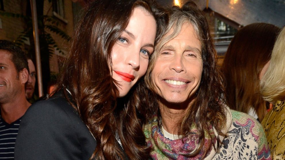 Liv Tyler and Steven Tyler attend the Stella McCartney Spring 2014 Collection Presentation at West 10th St., June 10, 2013, in New York City.