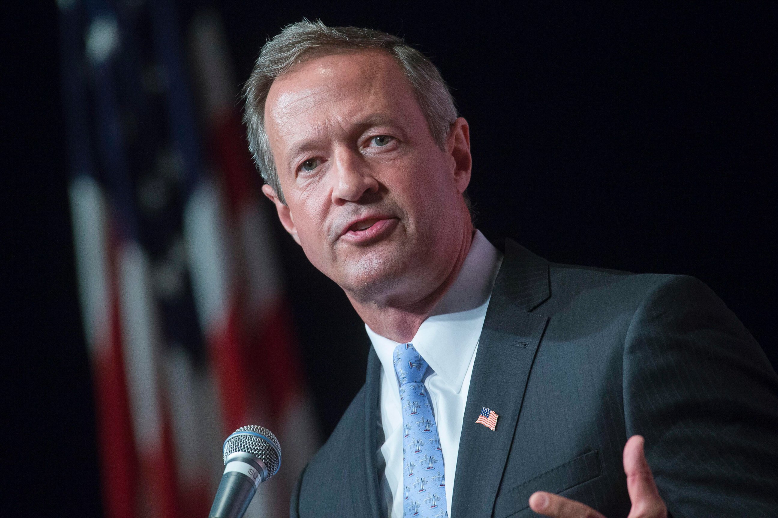 PHOTO: Martin O'Malley is pictured on Aug. 14, 2015 in Clear Lake, Iowa. 