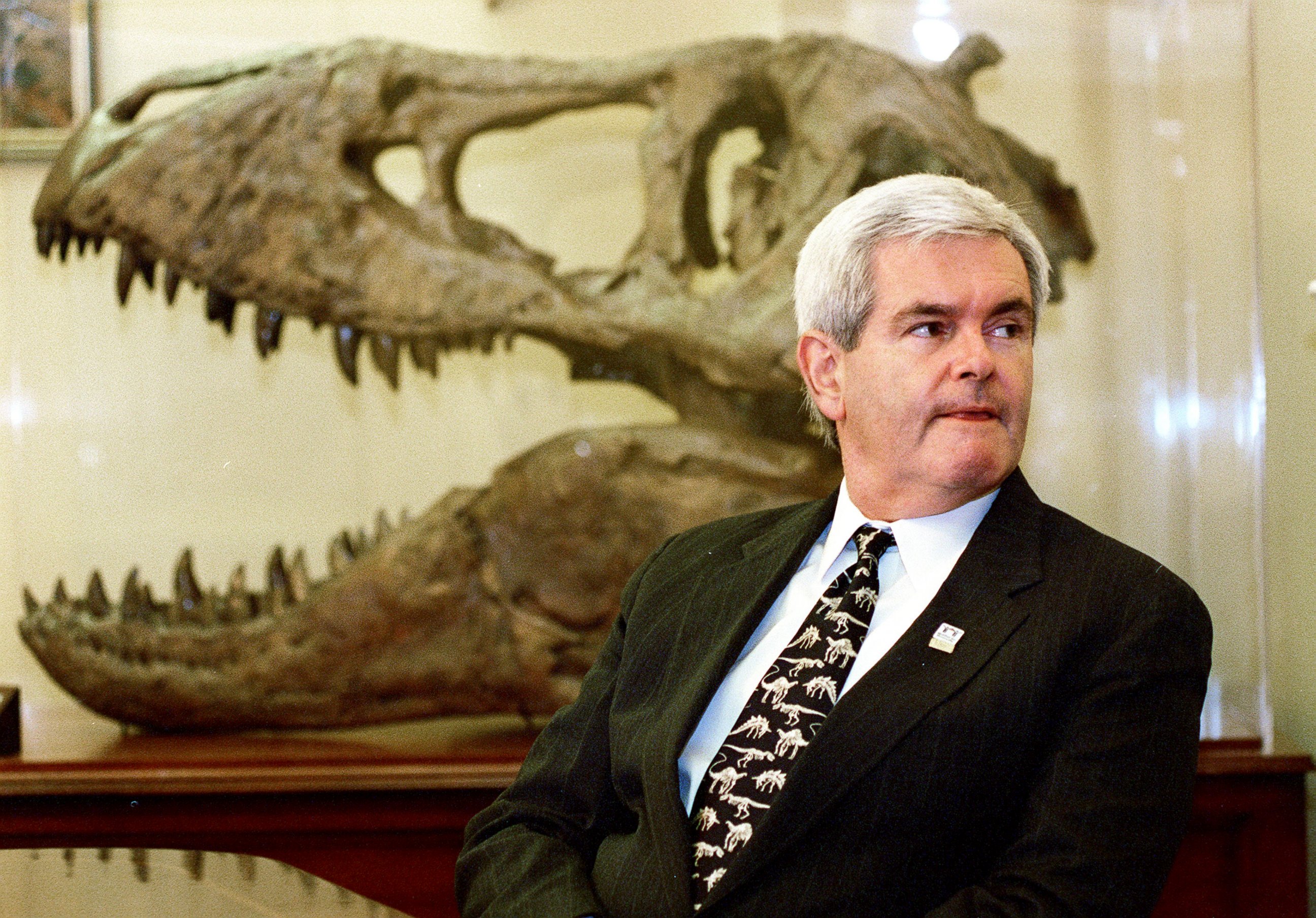 PHOTO: Speaker of the House Newt Gingrich in his office at the Capitol in Washington.