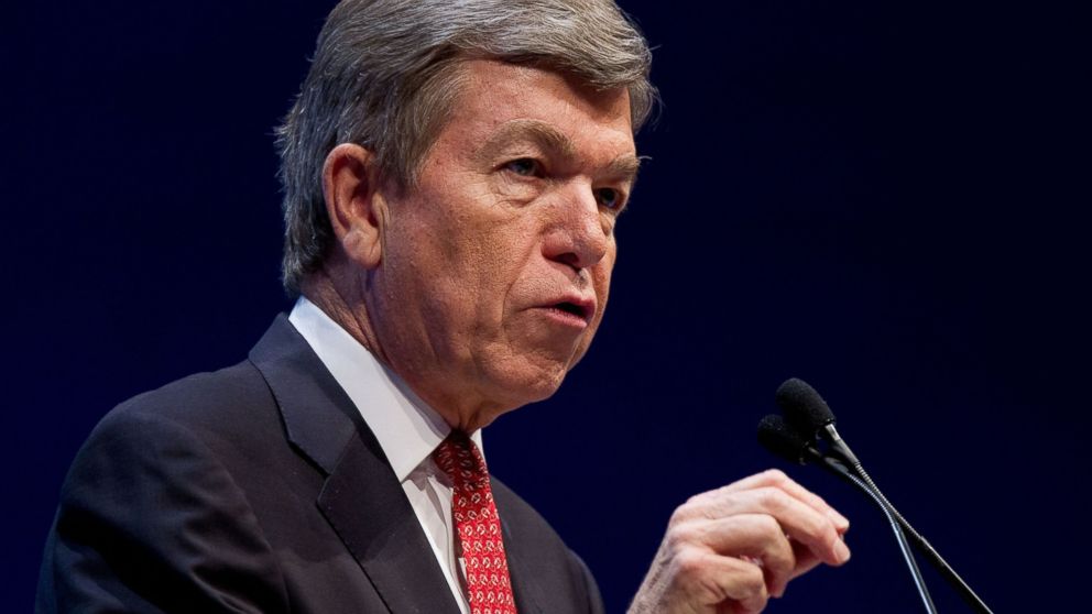 Senator Roy Blunt (R-MO) speaks during the NRA's Celebration of American Values Leadership Forum at the NRA Annual Meetings and Exhibits April 13, 2012 in St. Louis, Mo.