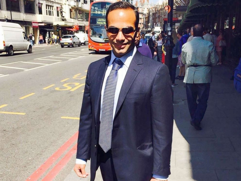 PHOTO: This undated image posted on his Linkedin profile shows George Papadopoulos posing on a street of London.
