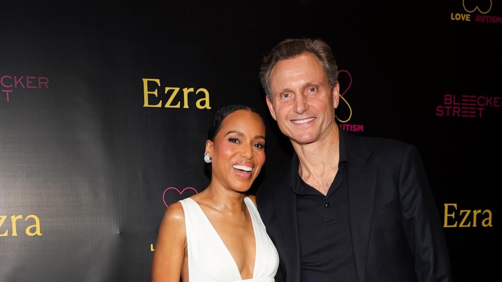 Kerry Washington and Tony Goldwyn