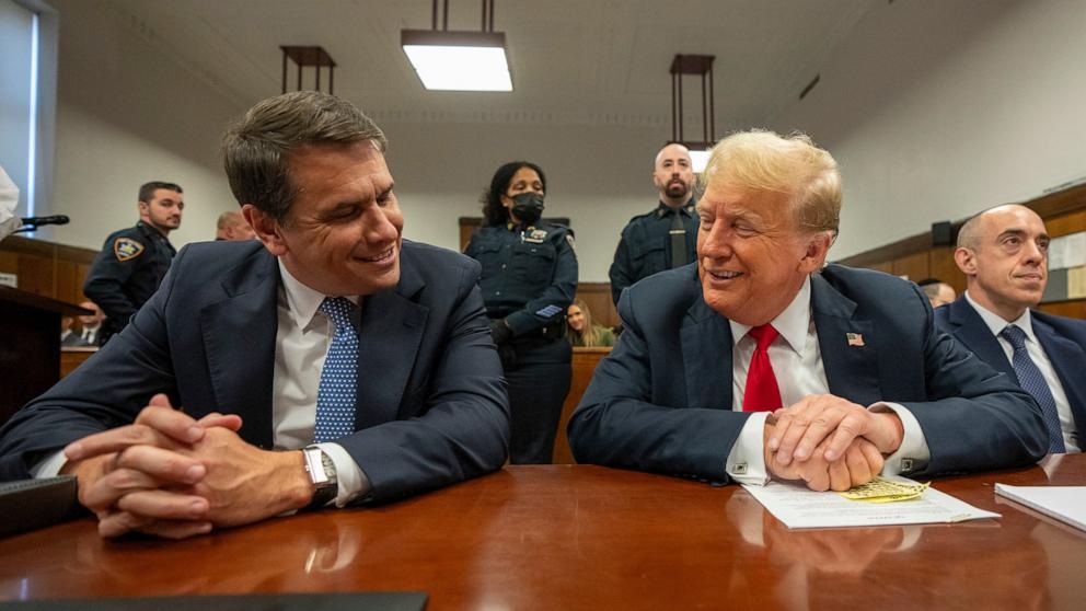 PHOTO: Former President Donald Trump's Hush-Money Criminal Trial