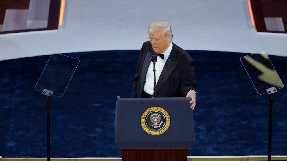 PHOTO: President Trump Speaks At The NRCC Dinner In Washington, DC