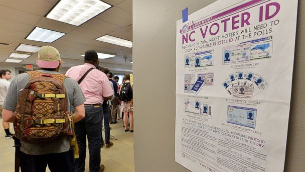 Controversial North Carolina Voter Id Law Struck Down By Federal Appeals Court Abc News
