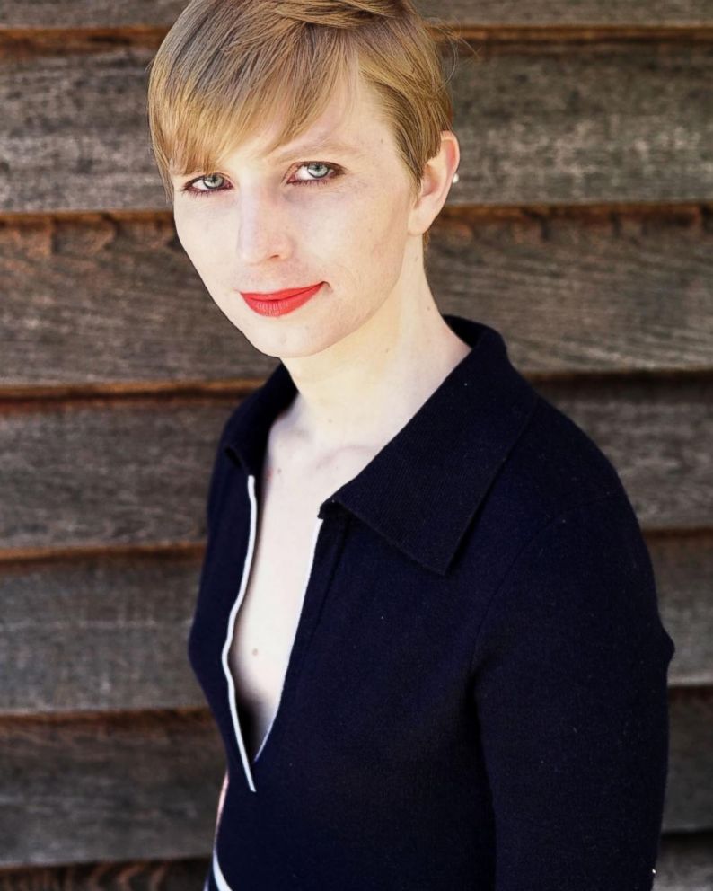 PHOTO: Chelsea Manning posted this photo on Instagram with this caption:"Okay, so here I am everyone!!" on May 18, 2017.