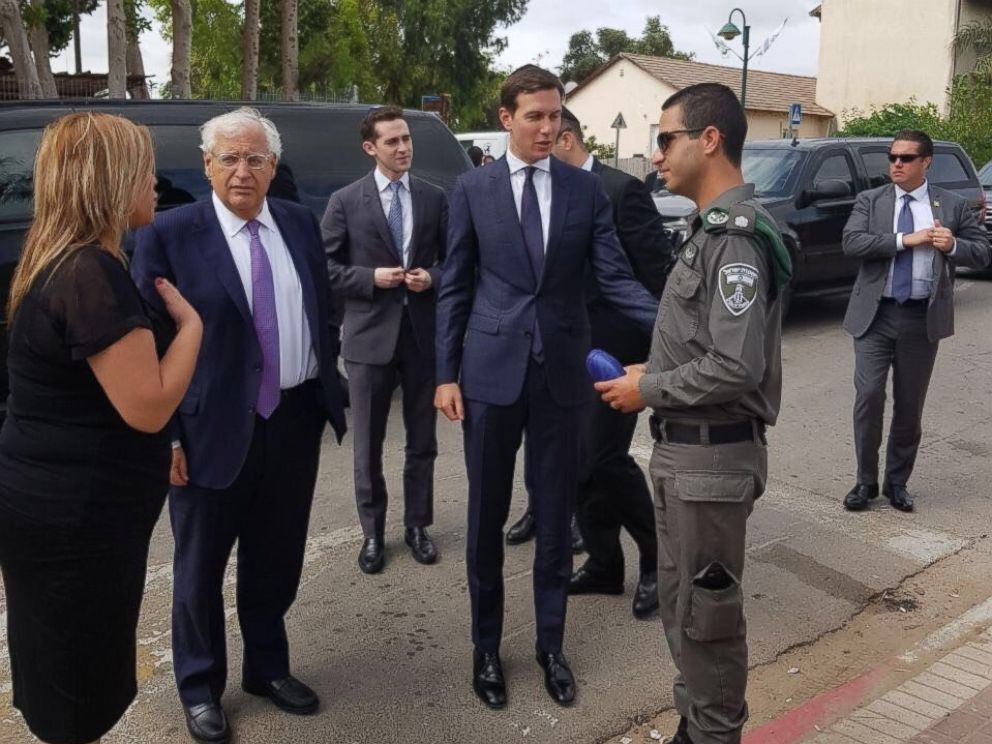 PHOTO: Jared Kushner arrived in Israel, June 21, 2017.