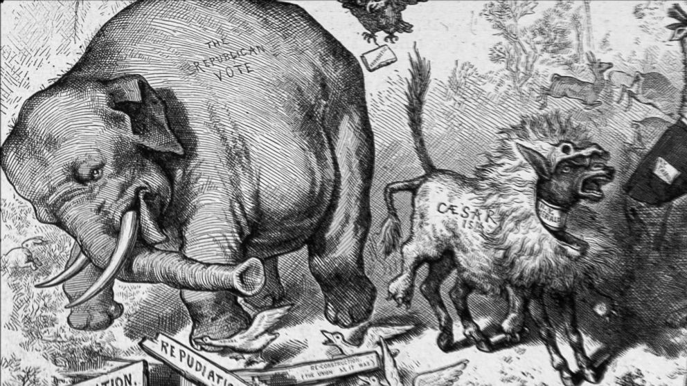 The Republican Party Hasn't Always Been Associated With Elephants ABC