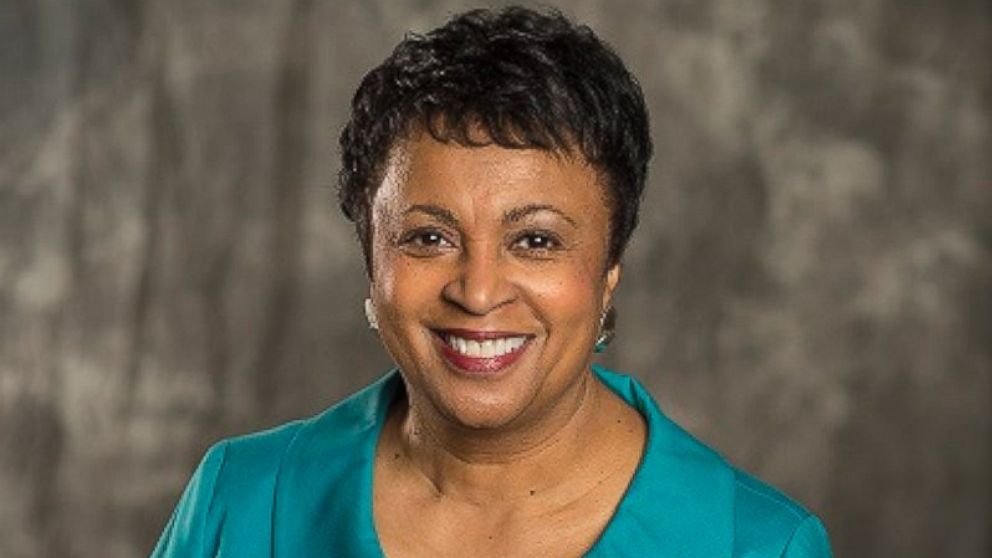 A portrait of Dr. Carla D. Hayden, CEO of the Enoch Pratt Free Library in Baltimore, Maryland. 