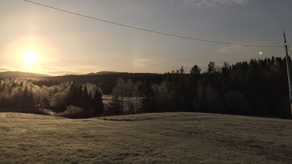 PHOTO: Sunset in New Hampshire's North Country.