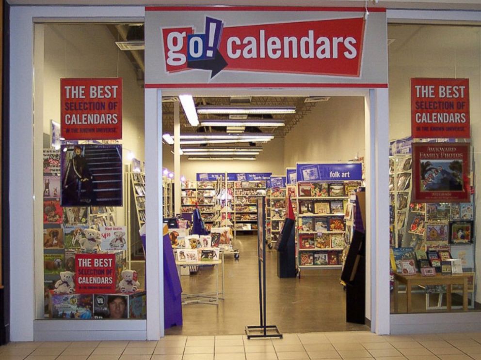 PHOTO: A Go! Calendars' store is seen in this undated file photo.