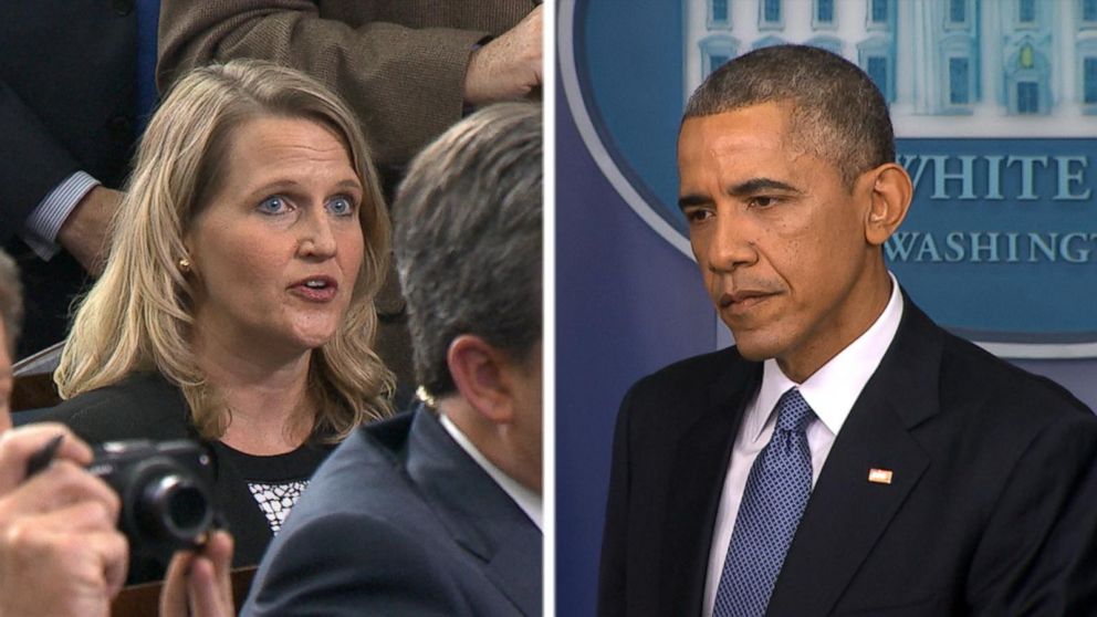 PHOTO: President Barack Obama speaks to reporters in the Brady Press Briefing Room of the White House in Washington, Friday, Dec. 19, 2014.