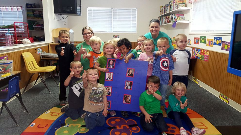 Toddlers from a Head Start pre-school in rural Oklahoma decided to hold their own caucus on Super Tuesday.