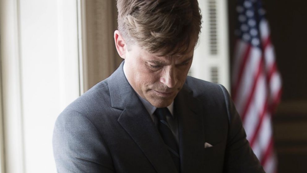 PHOTO: Rob Lowe as President John F. Kennedy on the set of National Geographic Channel's "Killing Kennedy."