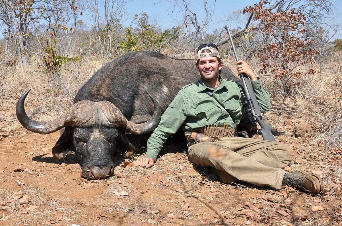 PHOTO: Huntinglegends.com posted on their Flickr page images of Donald Trump's son, Donald Trump Jr., hunting on safari.