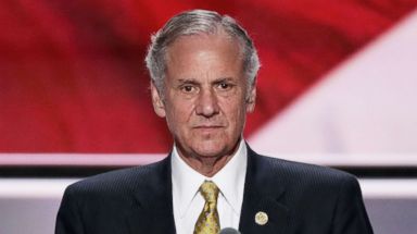 PHOTO: Lt. Gov. of South Carolina, Henry McMaster speaks at the Republican National Convention, July 19, 2016, in Cleveland, Ohio.