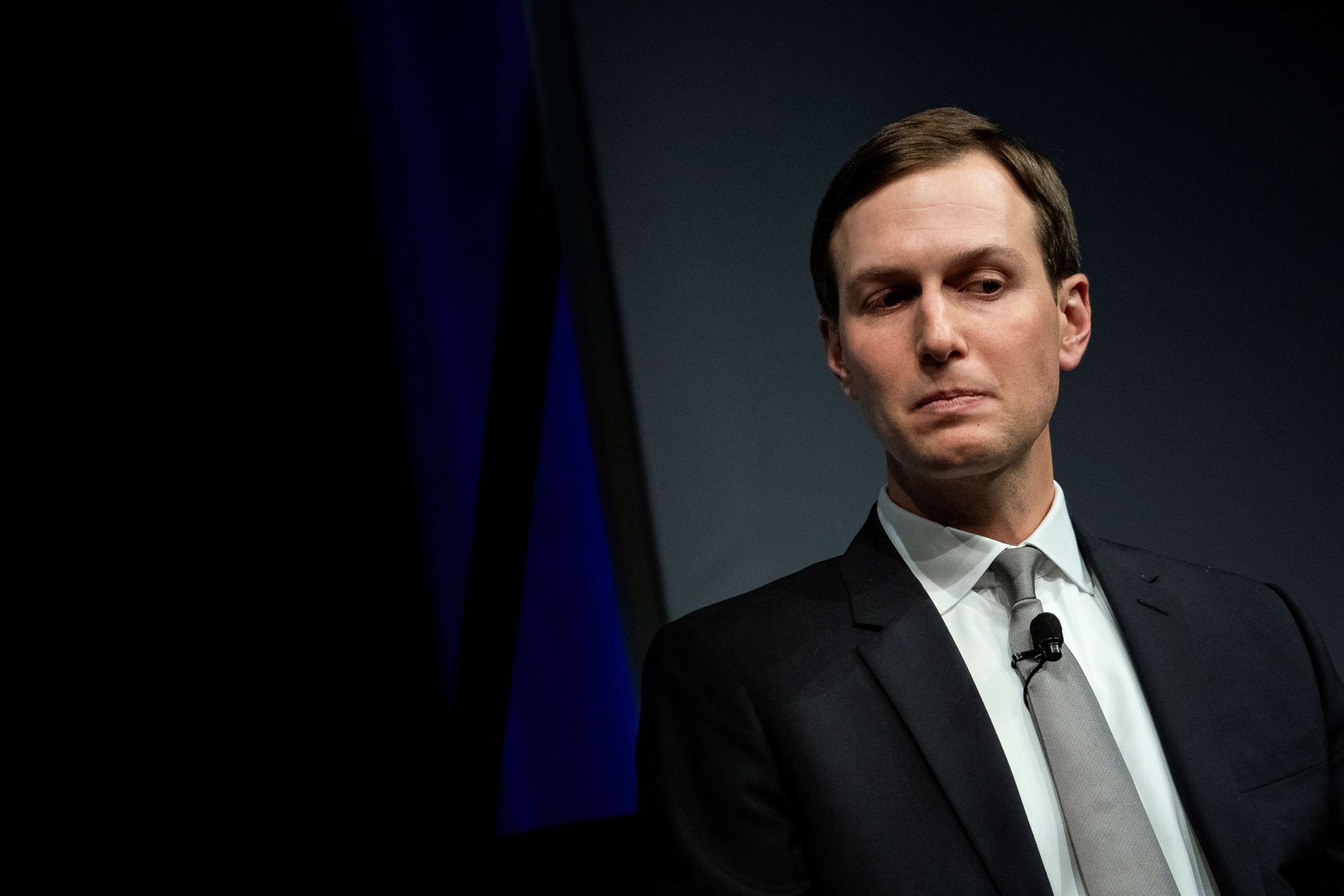 PHOTO: Jared Kushner listens during the Wall Street Journal CEO Council, at the Newseum in Washington, Dec. 9, 2019.