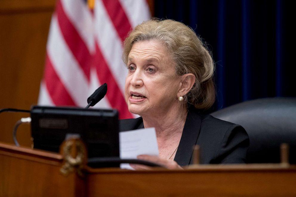 PHOTO: Rep. Carolyn Maloney, D-N.Y., speaks during a House Committee on Oversight and Reform hearing on the 2020 Census on Capitol Hill, July 29, 2020.