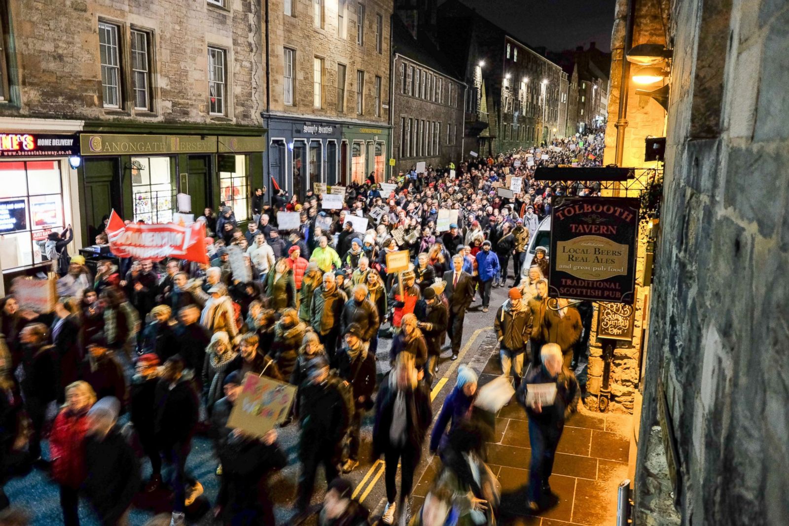 Edinburgh, Scotland Picture | Demonstrators Across The Globe Gather To ...