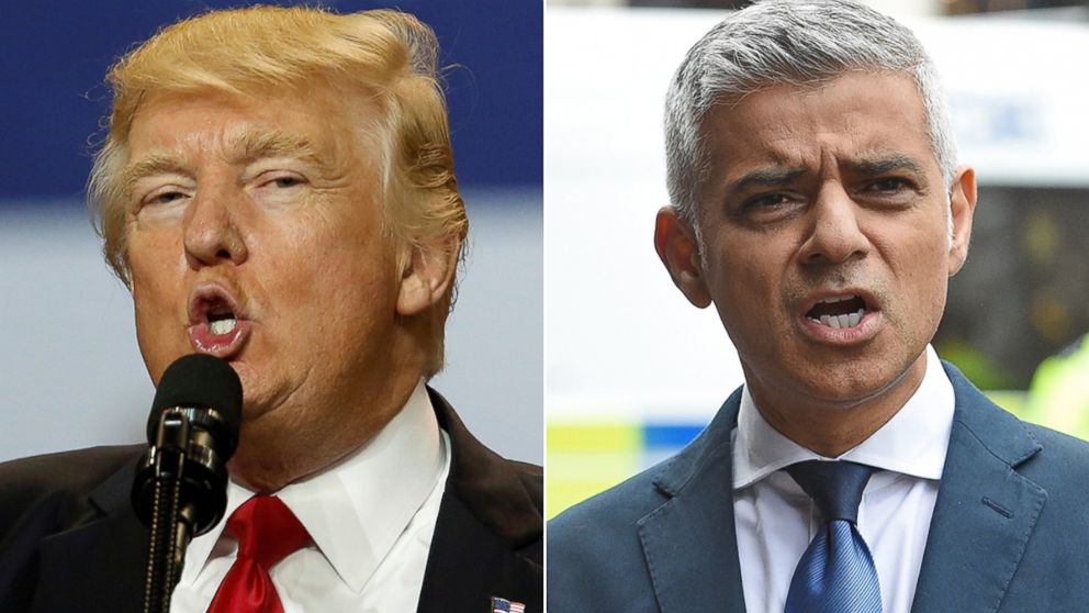 A Timeline Of The Tensions Between Donald Trump And London Mayor Sadiq ...